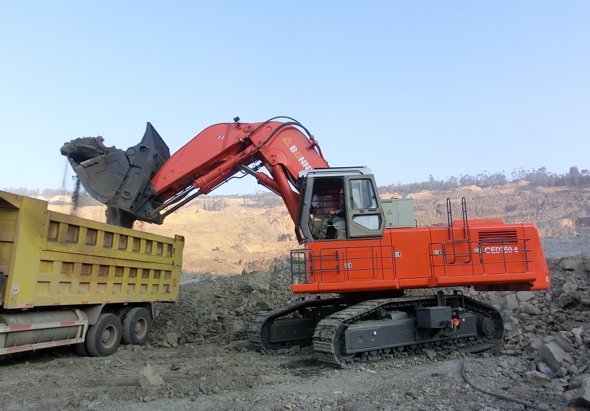 75噸電動挖掘機 75噸電動挖掘機